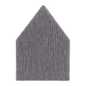 Set de 12 buc de plasă abrazivă granulație 320, 67x80, plus suport