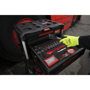 SET INSERȚIE SPUMĂ PACKOUT™ ANTRENOR CU CLICHET ½″, CHEI TUBULARE, IMBUSURI HEX (70 BUC.) - Img 3