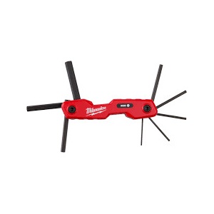 SET PLIABIL DE 8 IMBUSURI HEX METRICE, Milwaukee 1.5-8 mm - Img 3