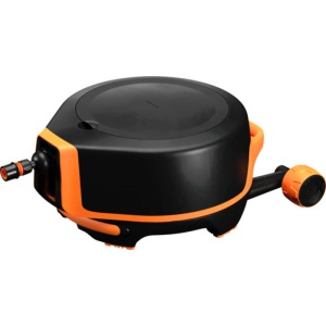 Set tambur automatic (XL) fara roti si 25 m furtun, 1/2", Fiskars