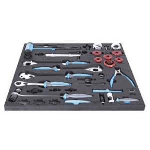 SET2-2600AC Set de scule de bicicleta 2 in modul spuma SOS pentru 2600A sau 2600C / 30 piese - 628626