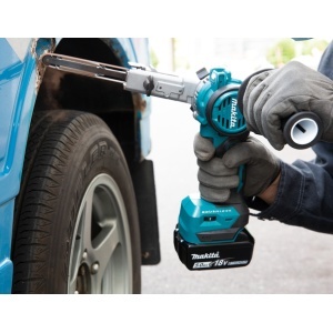 Slefuitor Makita cu banda fara acumulatori si incarcator, Li-Ion, 18 V, - Ah, 9x533 mm - Img 5