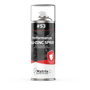 Spray de acoperire protectoare cu zinc de culoare strălucitoare, volum 400 ml - Performance Alu-Zinc Spray #53