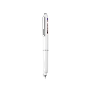 Stilou retractabil Writech corp alb + 5 patroane cu cerneală albastru