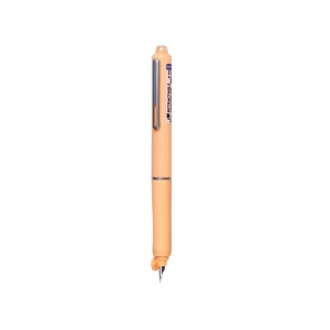 Stilou retractabil Writech corp portocaliu + 5 patroane cu cerneală albastru