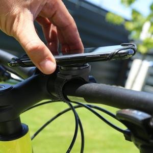 Suport detașabil Tellur de telefon 4"-6.5" pentru bicicletă BPH100, negru - Img 8