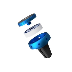 Suport magnetic de telefon pentru ventilație FreshDot, Odorizant Ocean, albastru - Img 3