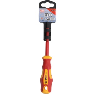 Surubelnita cruce electrician BGS VDE, PH1 x 80 mm - Img 2