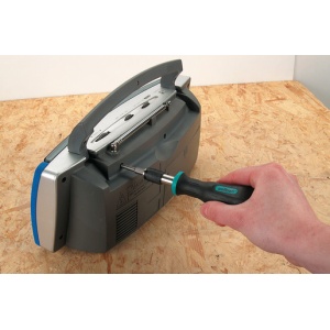 Surubelnita pentru biti Wolfcraft 1240000, magnetic, maner ergonomic, bicomponent, lungime 138 mm - Img 4