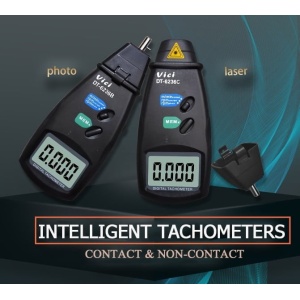 Tahometru digital DT-6236C, cu laser fara contact sau cu contact - Img 2