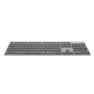 Tastatură fără fir Tellur Shade, Bluetooth, US, Alu, Gri Negru - Img 1