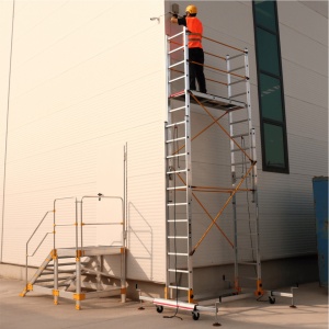 TeleSafe 005XL Schela mobila profesionala din aluminiu - Img 4