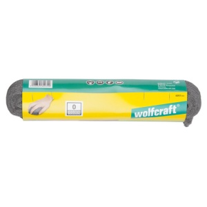 Tesatura abraziva din otel Wolfcraft 6097000, granulatie 0, 200 g - Img 4