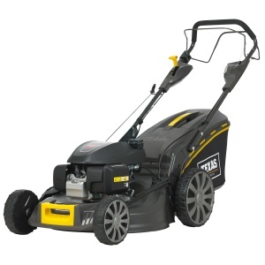Texas Premium 5390TR/W masina de tuns gazonul motor Honda GCV170 benzina 4.8CP, EU V, autopropulsata, 530mm, 4in1, 4 viteze, sac 65l, reglaj central - Img 3