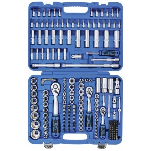 Trusa 192 piese "Pro Torque" 1/4" + 3/8" + 1/2" - Img 3