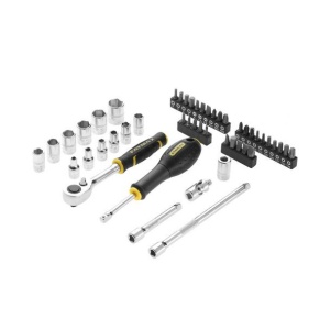 Trusa chei tubulare Stanley FATMAX FMMT98101-0, 48 piese, 1/4" - Img 2