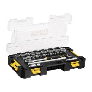 Trusa chei tubulare Stanley FATMAX FMMT98103-1, 26 piese, 1/2", 8-34 mm - Img 1
