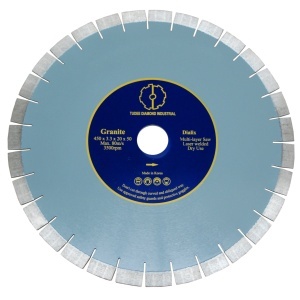 Tudee Disc diamantat debitare granit, profesional, 450x50x20x3.3mm, reductie