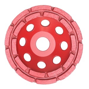 Tudee Disc diamantat slefuire-degrosare beton dur, standard, 125x22.2x8x6mm, segment dublu
