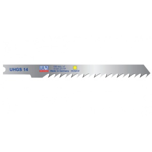 UHGS 14 Panza HCS/CV pentru fierastrau vertical, prindere U, pentru lemn / 5 bucati, DIM 100 x 7.8 x 1.27 mm