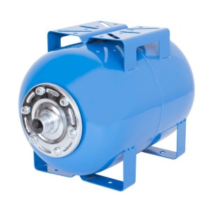 Vas de expansiune orizontal Wassertechnik WTH25BLUE, apa rece, volum 24 l, presiune maxima 10 bar - Img 2