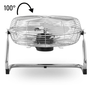 Ventilator de podea Trotec, tip TVM14 argintiu, 44 W, 35 cm, 3 viteze - Img 4
