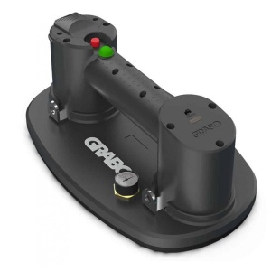 Ventuza Vacuum Electrica cu acumulator Nemo Grabo, pt. sticla, gresie, lemn, rigips si alte placi, capacitate max. 170kg - GRABO-NG-1B-FB-1S - Img 1