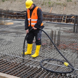 Vibrator de beton compatibil cu convertizor Wacker Neuson IREN 30/042/10, cap vibrant 30 mm, lungime furtun 10 m - Img 4