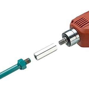 Adaptor 1/2" x 20 mm (interior) la M14 (interior), pentru prinderea paletelor M14 pe adaptor SDS Plus - Img 2