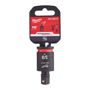 Adaptor articulat MILWAUKEE ShW 3/8, 1/2" L37mm - Img 2