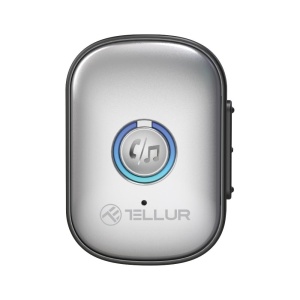 Adaptor Bluetooth 5.3 Tellur, receiver audio cu port AUX 3.5 mm, gri - Img 11