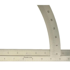Aparat de marcat/trasat Alpha Classic 430 x 795 x 5 mm cu scală inchi - Img 2