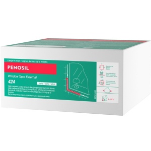 Bandă de etanșare la vânt pentru exterior PENOSIL Window Tape External 424 25mlx150mm - Img 2