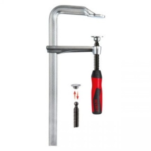 BESSEY Menghină GZ-2K din oțel, cu șurub, Deschidere: 200 mm