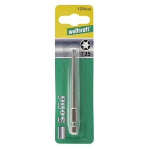 Bit surubelnita torx Wolfcraft 1250000, TX25, lungime 89 mm - Img 2
