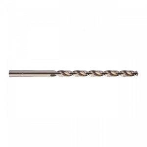 Burghie lungi MILWAUKEE HSS Ground pentru metal - DIN 340 Ø 8x109x165 mm - set 10 buc - Img 1