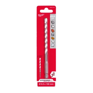 Burghie multimaterial Milwaukee (Lungime totală (mm): 150, Lungime activă (mm): 100, Ø (mm): 6.5) - Img 2