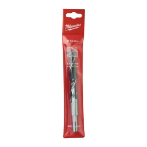 Burghie pentru lemn cu vârf de centrare - DIN 7487 E Milwaukee (Lungime totală (mm): 151, Ø (mm): 14, Tijă prindere: 10 mm tijă cilindrică) - Img 2