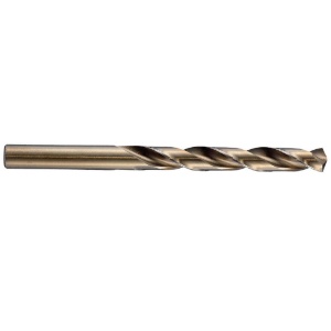 Burghie scurte metal DIN338 HSS Co gold 2.5x30x57 mm