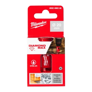Burghiu ceramică MILWAUKEE Diamond Max 20mm - Img 2