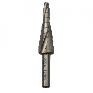 Burghiu în trepte elicoidal, HSS 4-12MM, 9 trepte