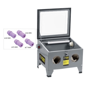 Cabina de sablat 90 l, 250 l/min, iluminare LED, FarTools CS90 - Img 2
