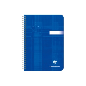 Caiet A5, cu spirală, 50 file, Clairefontaine, liniatură franceză - Img 2