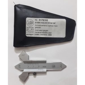 Calibru mecanic pentru sudura 0-20/0.1mm (60°/70°/80°/90°) - Img 2