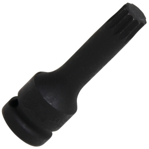 Cap cheie tubulara 1/2" de impact cu varf XZN, M14 x 75 mm, BGS