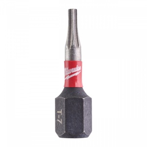 Cap surubelnita Torx (TX) Milwaukee SHOCKWAVE - TX7 x 25 mm - 2 buc - Img 1