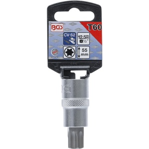 Capat cheie tubulara 1/2" cu varf Torx, T60, lungime 55 mm - Img 3