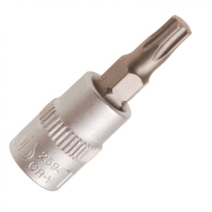 Capat cheie tubulara 1/4" cu varf Torx, T27 - Img 1