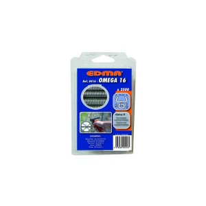 Capse galvanizate OMEGA 16, 2500 bucati EDMA - 041601