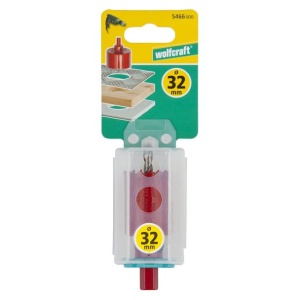 Carota bimetal Wolfcraft 54660000, diametru D 32 mm, adancime de taiere 40 mm - Img 2
